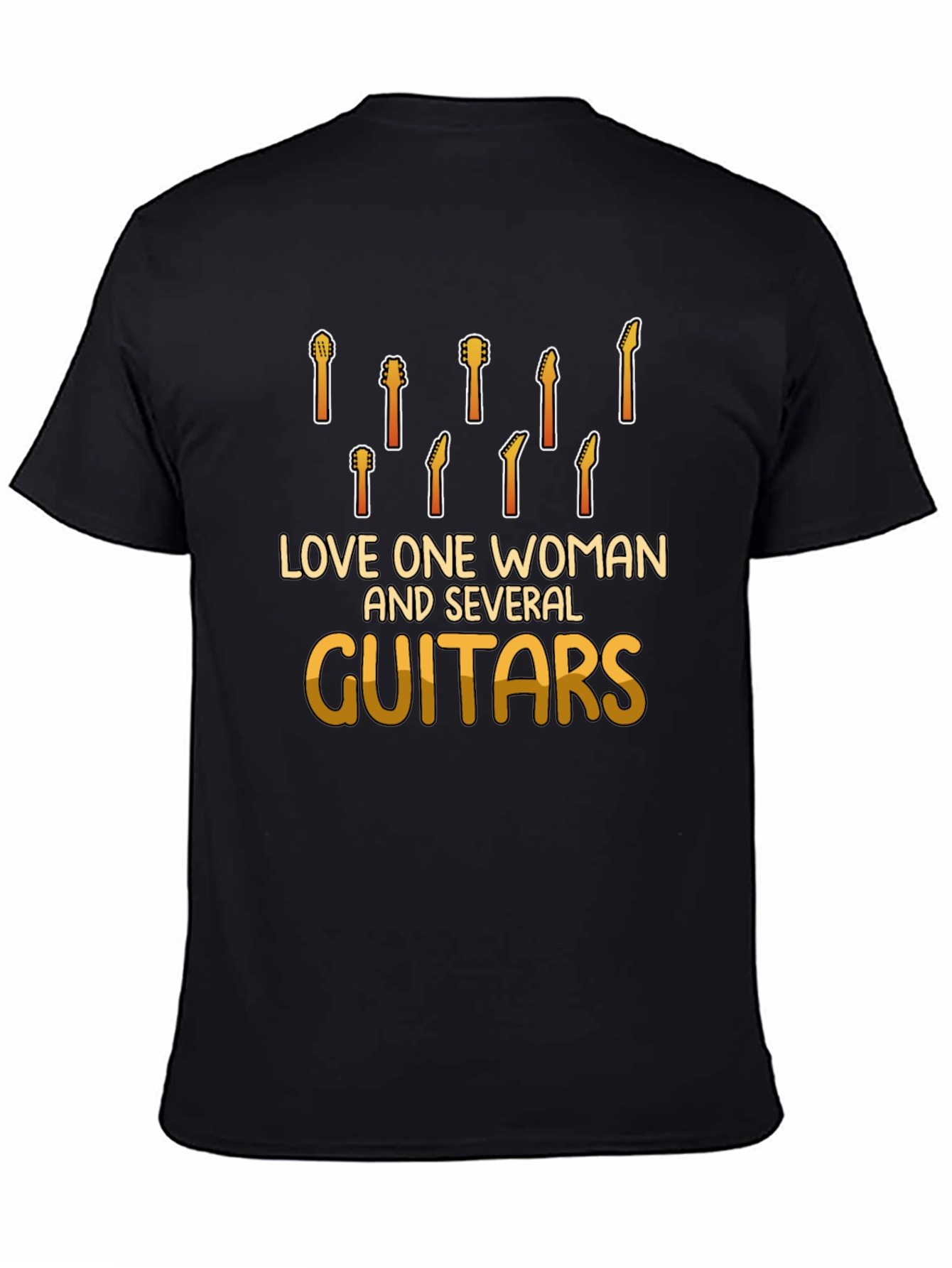 Love One Woman & Several Guitars Graphic Tee