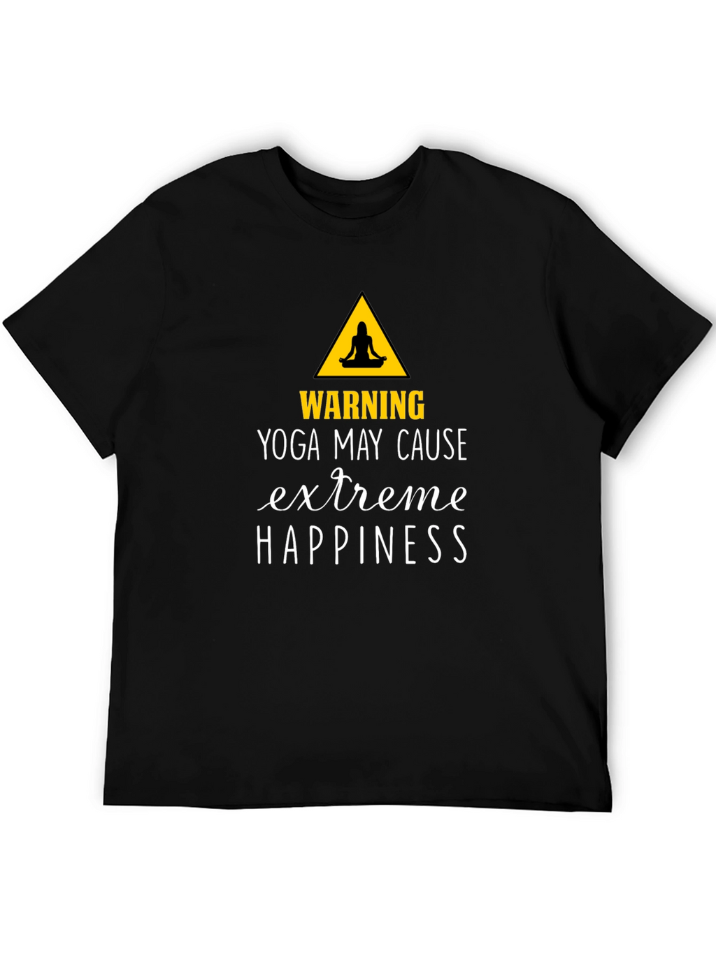 Yoga May Cause Extreme Happiness Graphic Tee