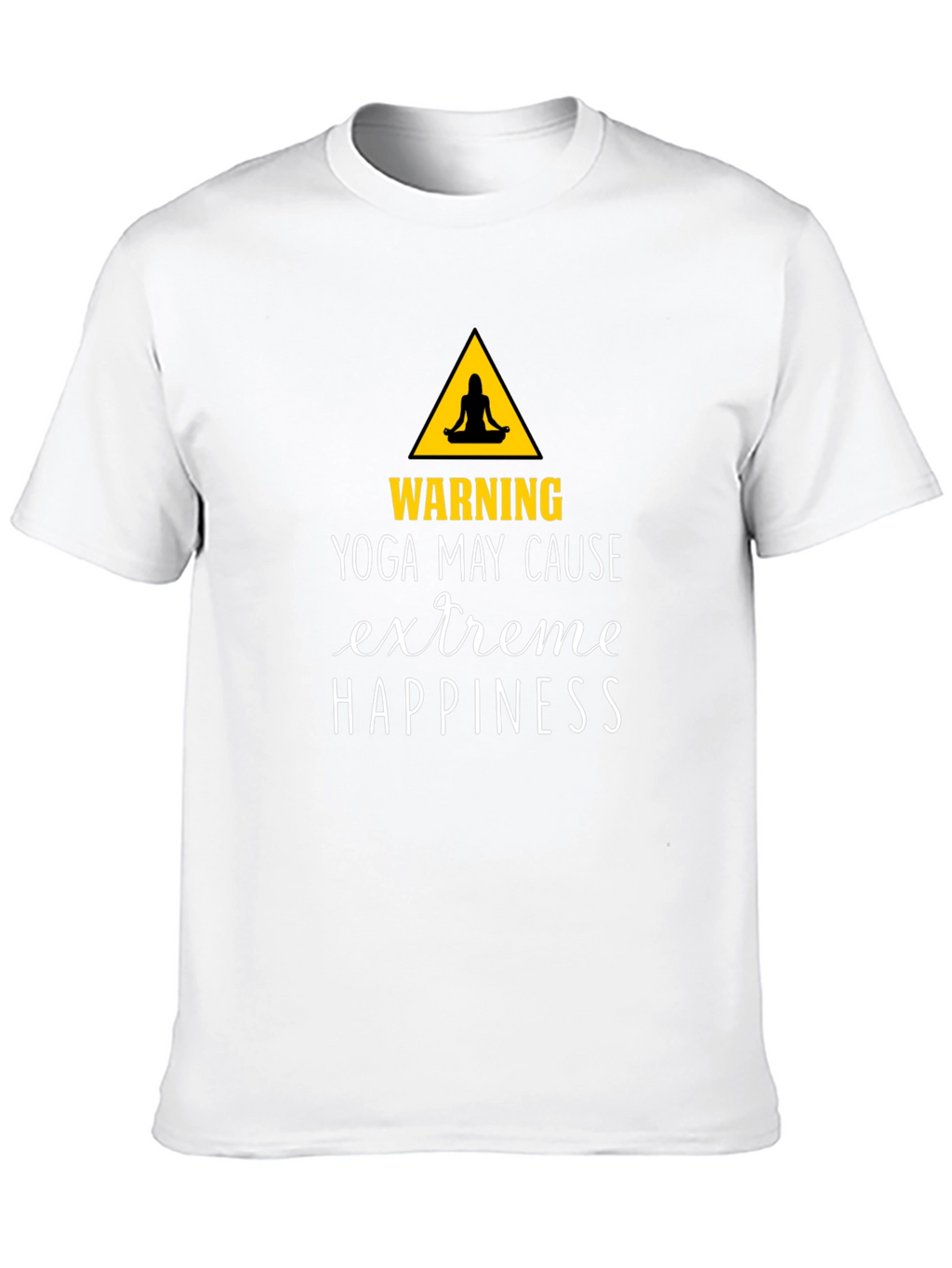 Yoga May Cause Extreme Happiness Graphic Tee