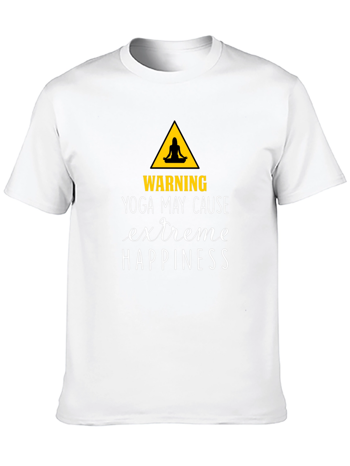 Yoga May Cause Extreme Happiness Graphic Tee