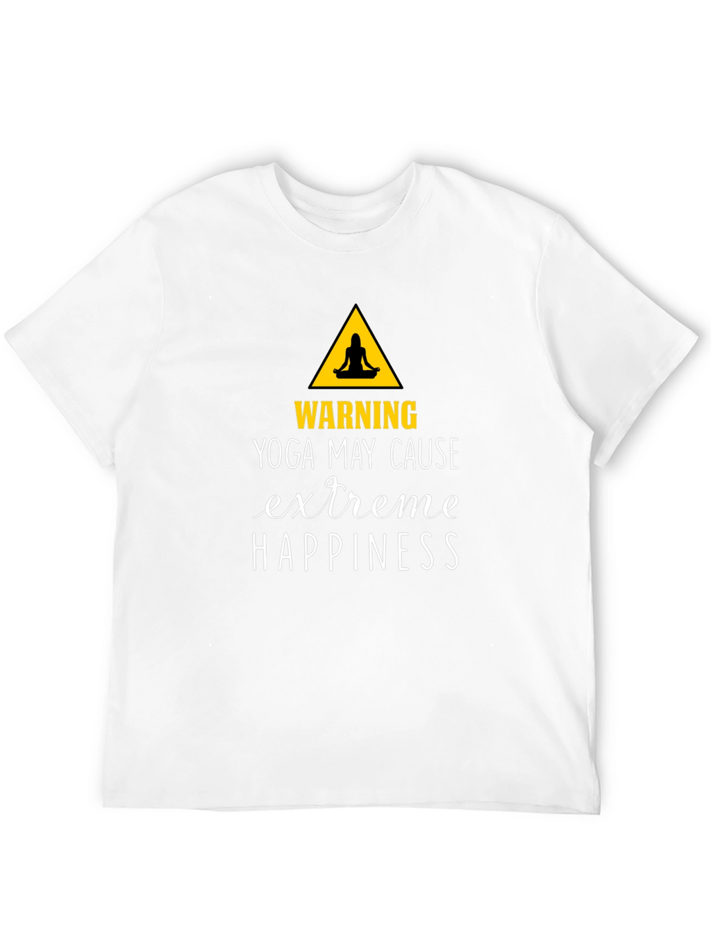 Yoga May Cause Extreme Happiness Graphic Tee
