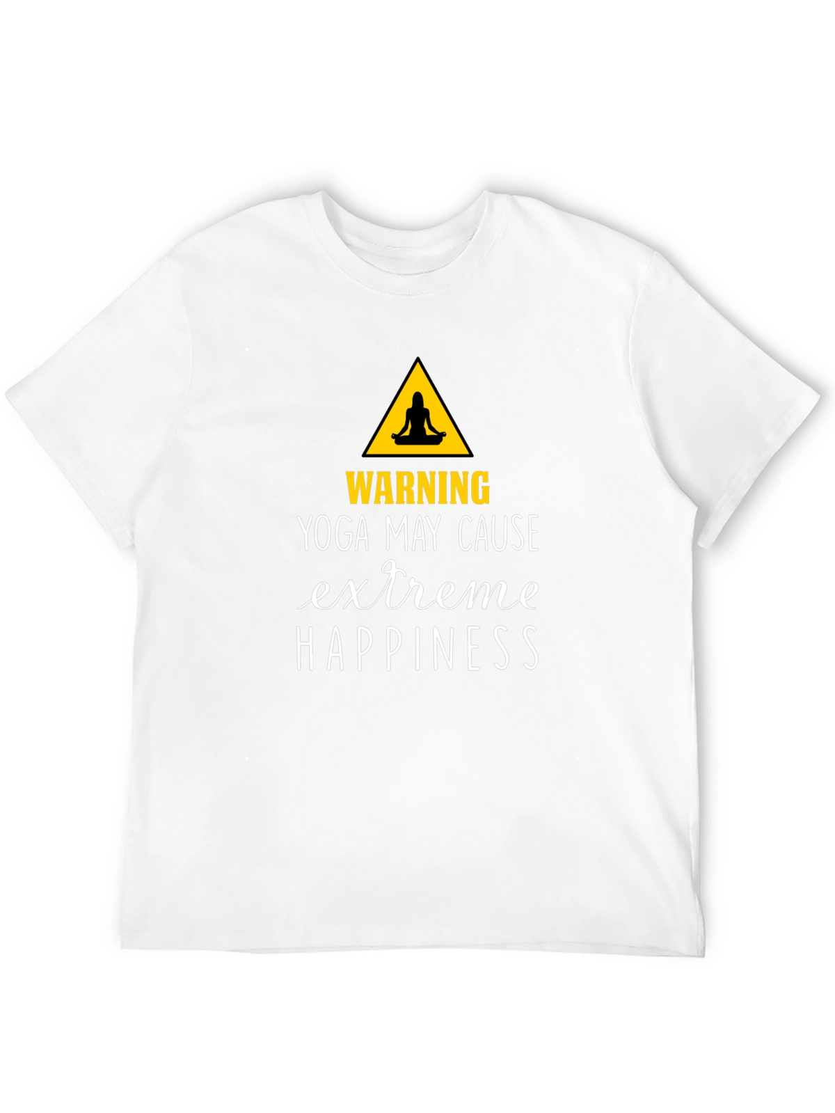 Yoga May Cause Extreme Happiness Graphic Tee