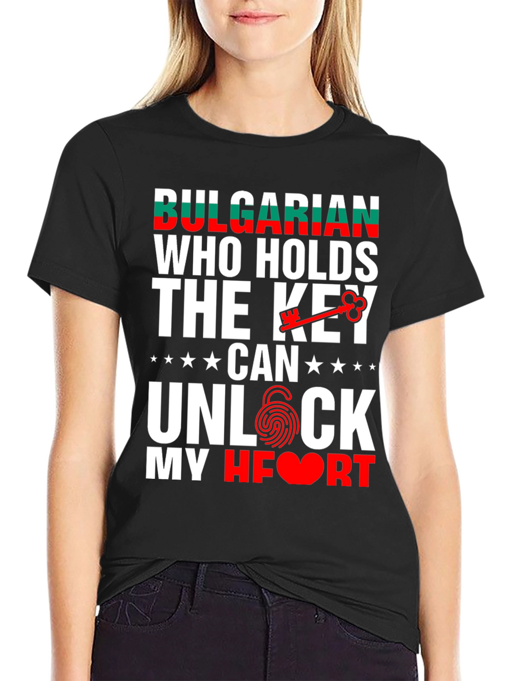 Bulgarian Key to My Heart Graphic T-Shirt