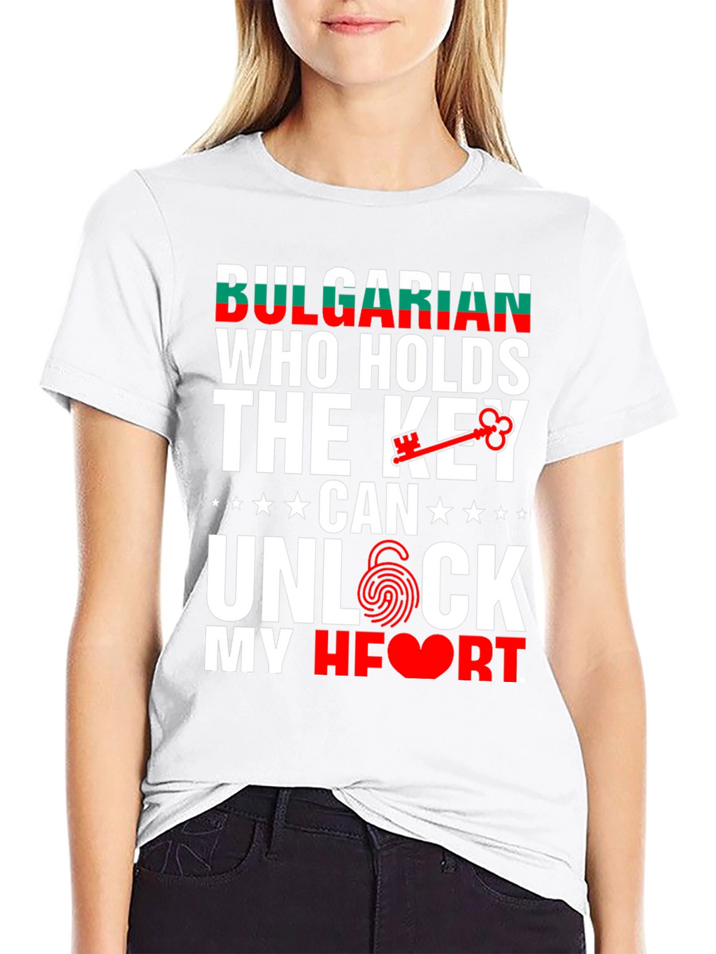 Bulgarian Key to My Heart Graphic T-Shirt