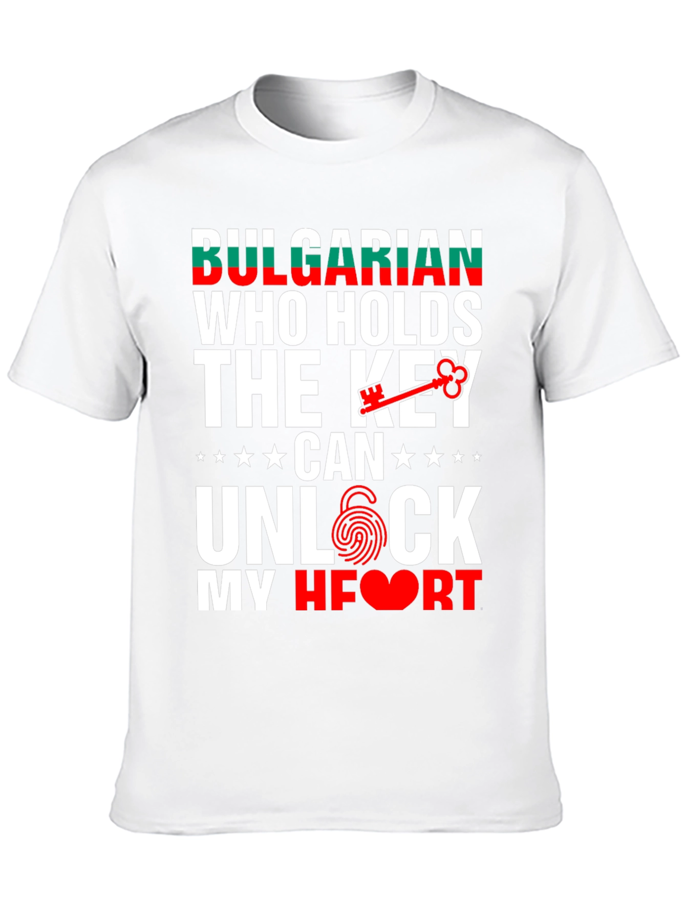 Bulgarian Key to My Heart Graphic T-Shirt