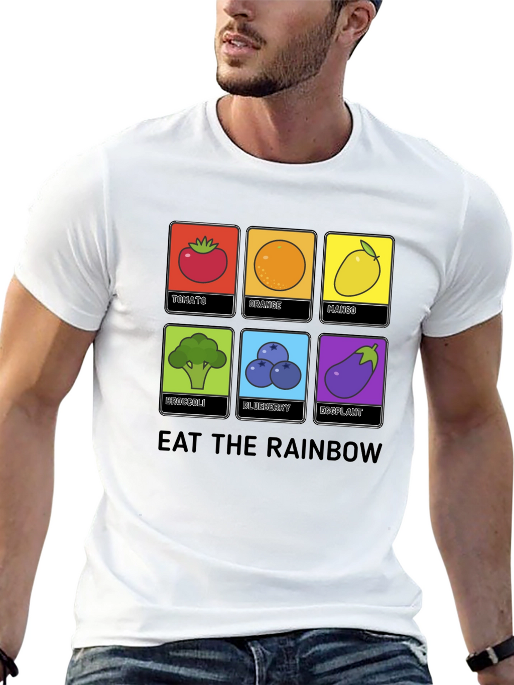 Eat the Rainbow Graphic Tee