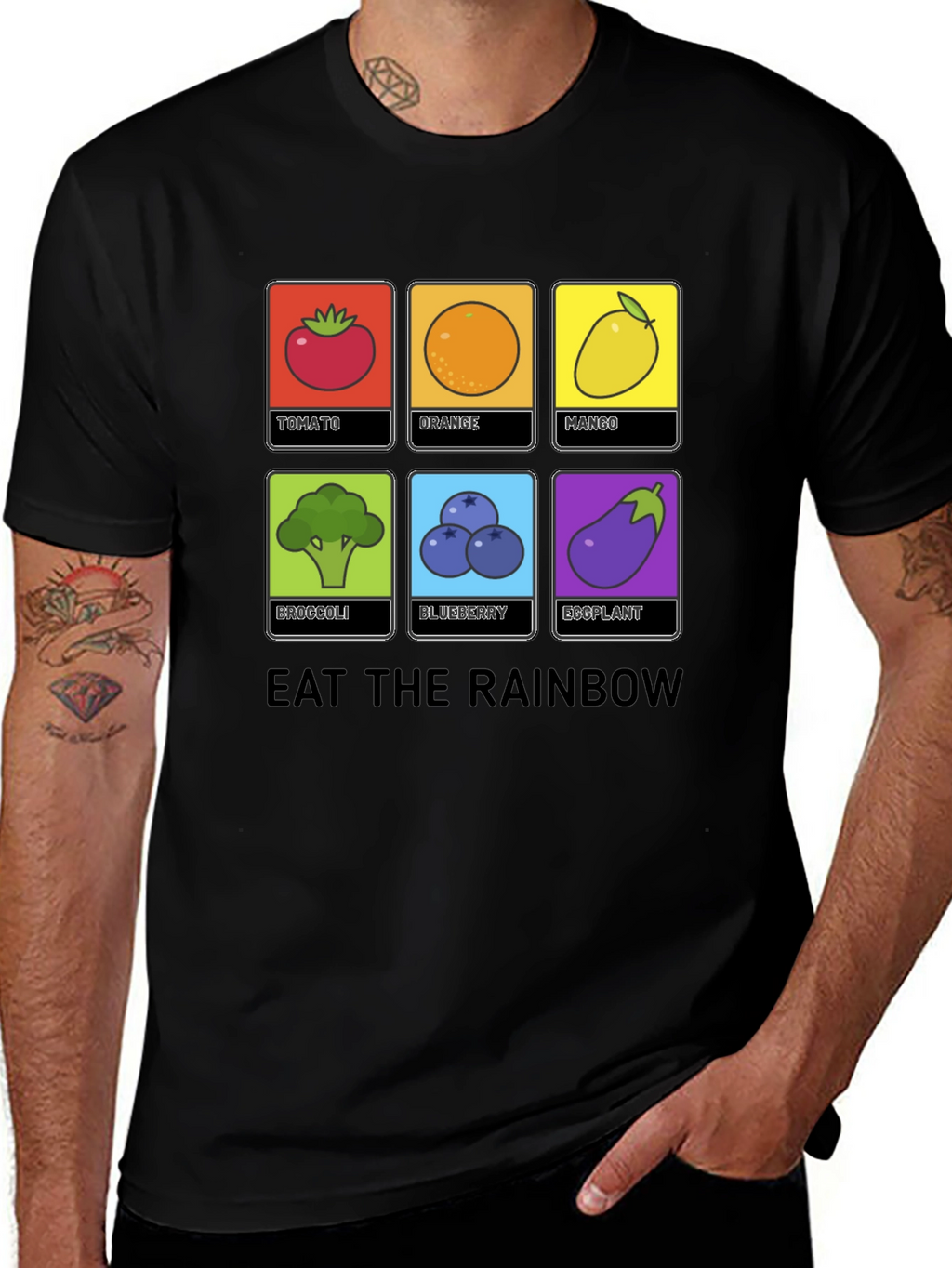 Eat the Rainbow Graphic Tee