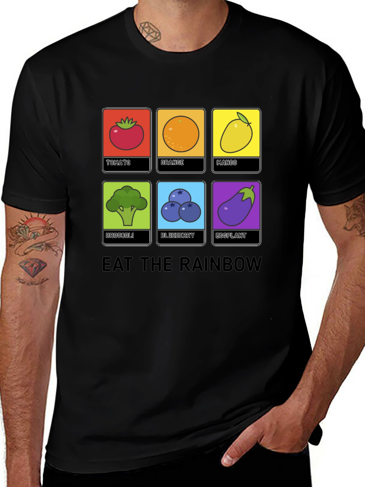 Eat the Rainbow Graphic Tee