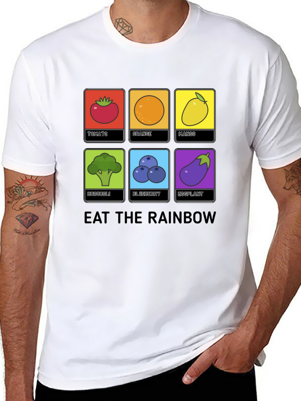 Eat the Rainbow Graphic Tee