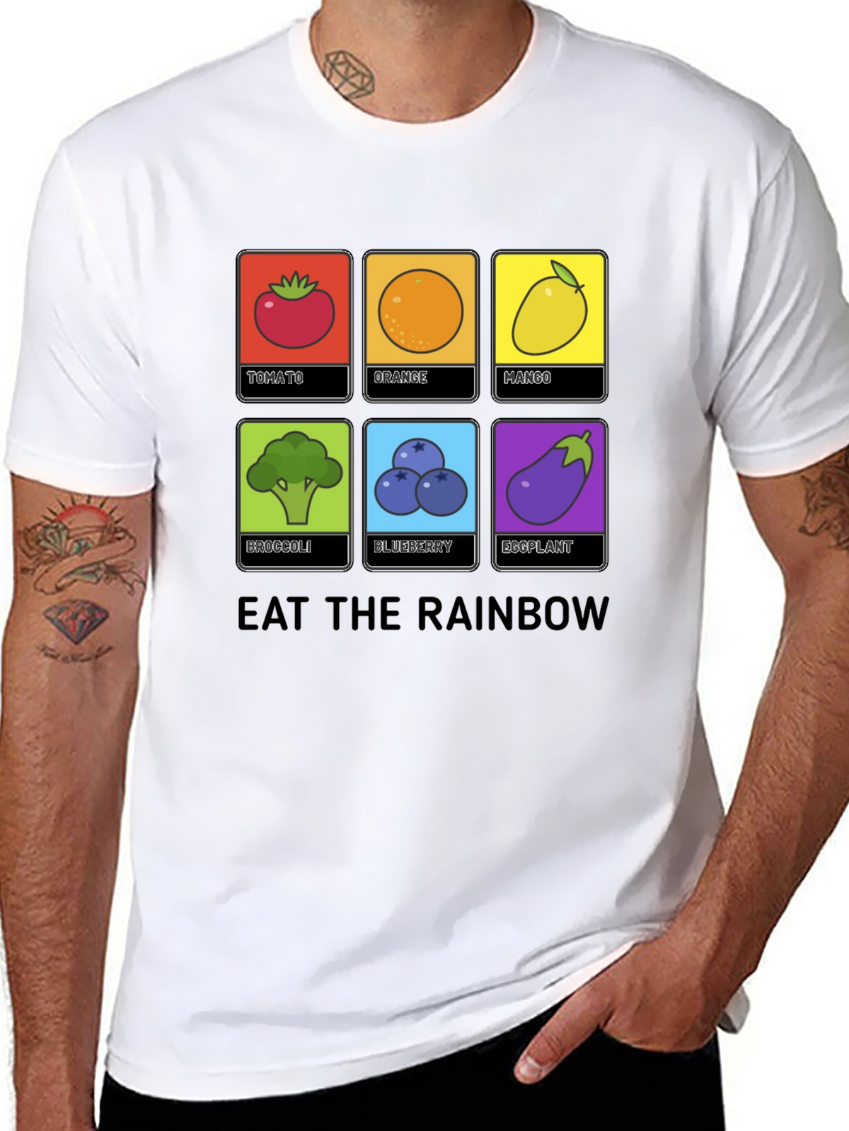 Eat the Rainbow Graphic Tee