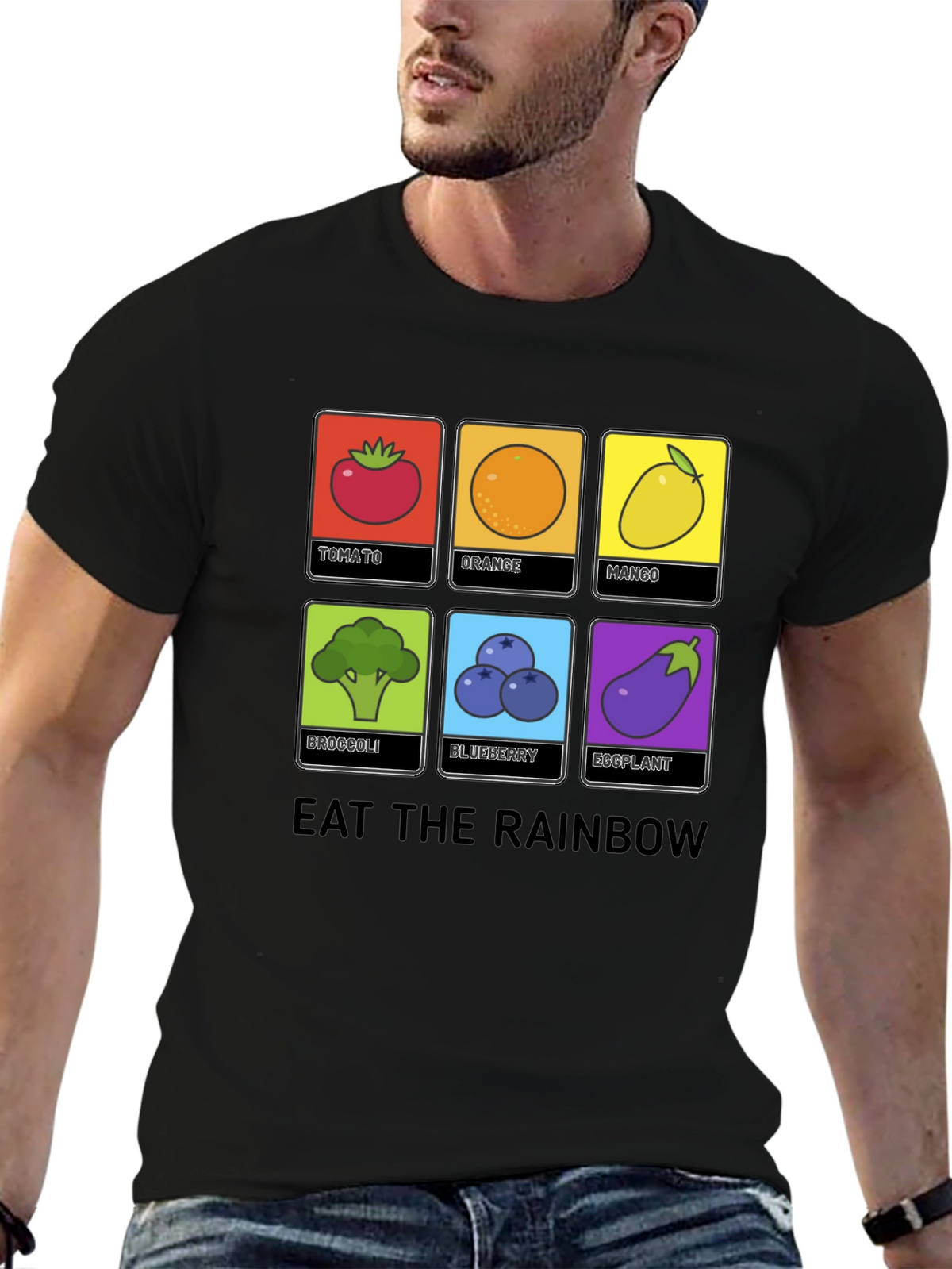 Eat the Rainbow Graphic Tee