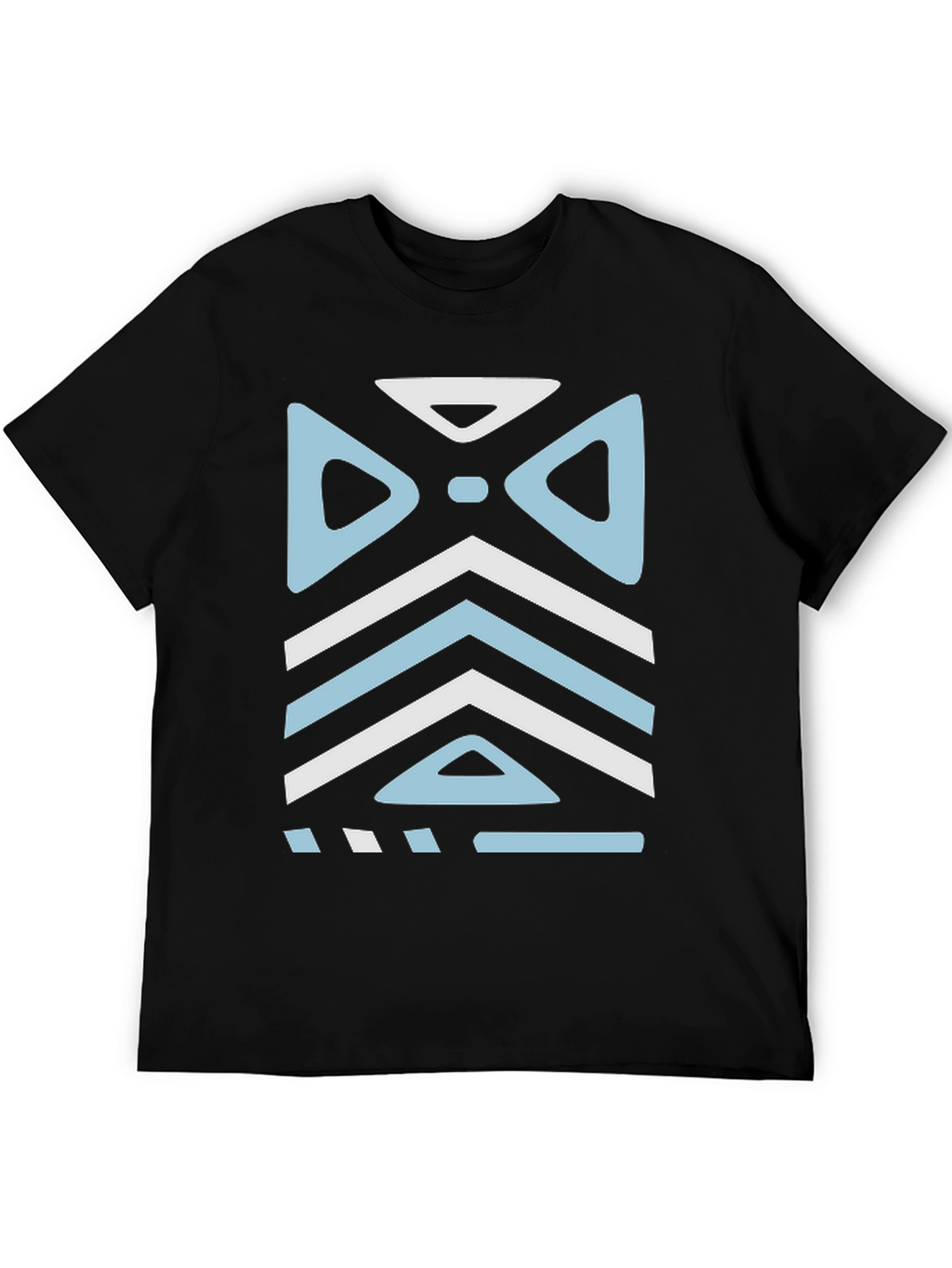 Tribal Pattern Tee - Stylish Graphic Print Shirt