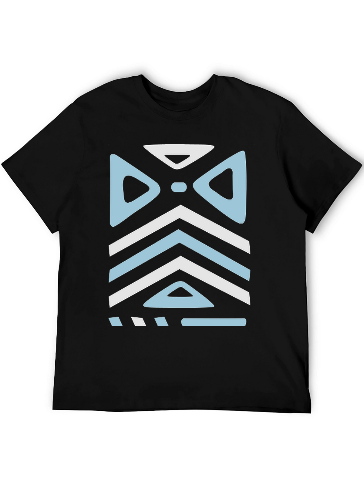 Tribal Pattern Tee - Stylish Graphic Print Shirt