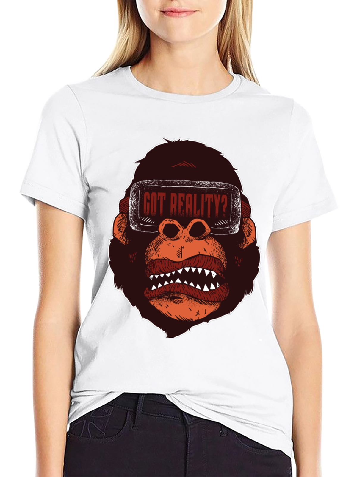 Got Reality? Gorilla VR Headset Graphic Tee
