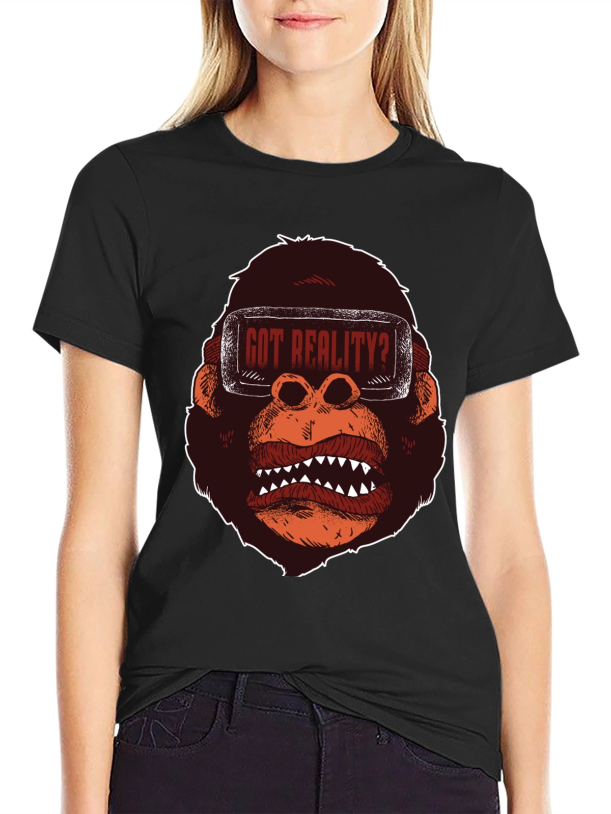 Got Reality? Gorilla VR Headset Graphic Tee