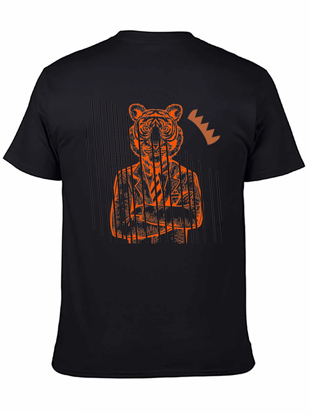 Tiger Suit Graphic Tee - Unique Style