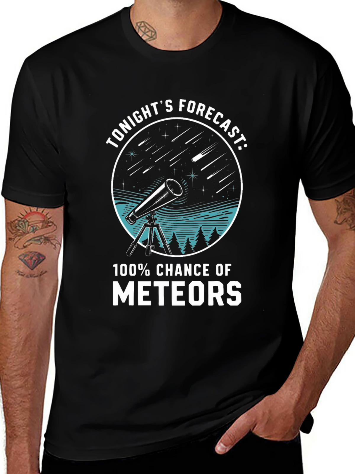 Meteor Shower Forecast T-Shirt