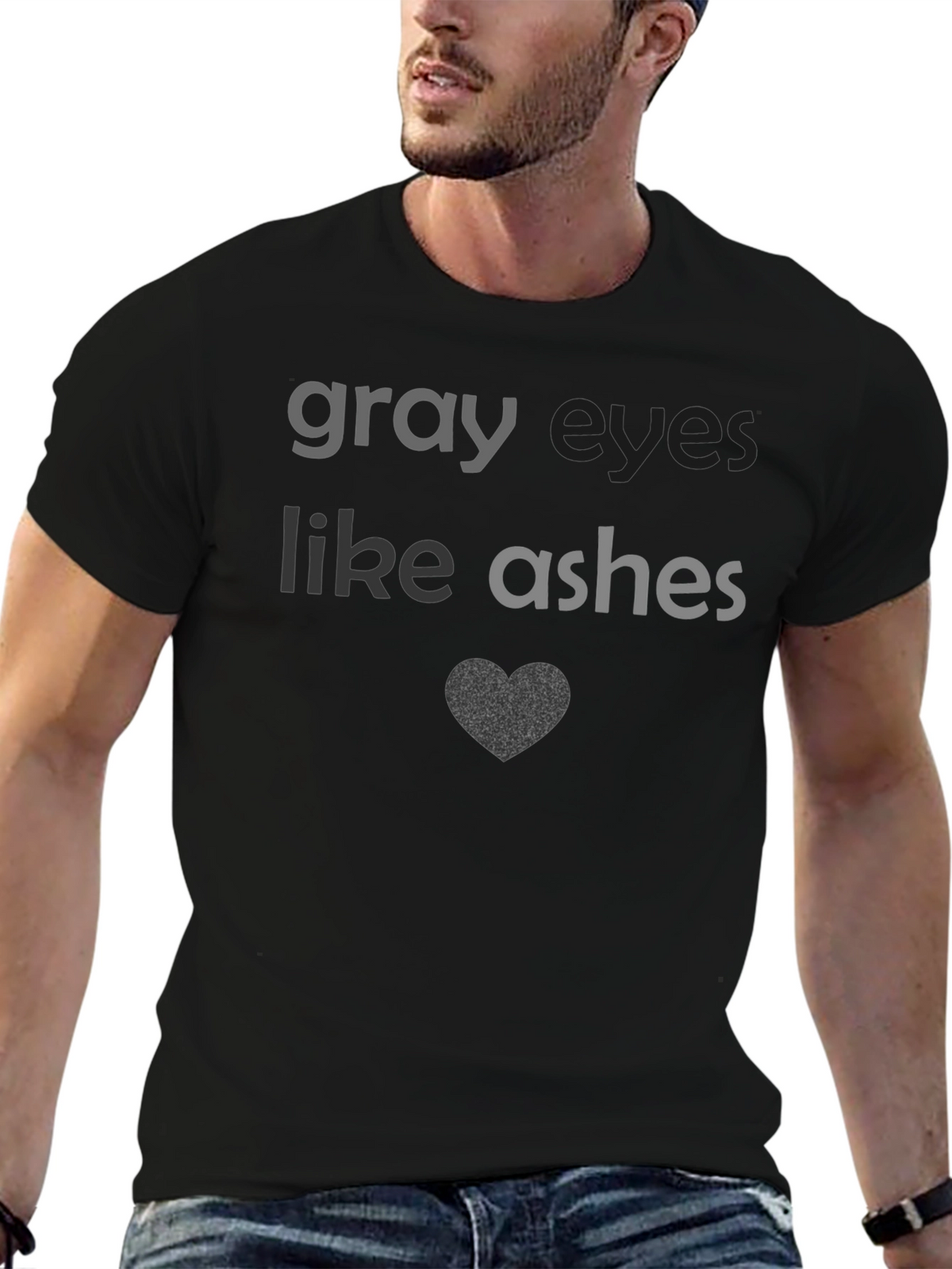 Gray Eyes Like Ashes T-Shirt