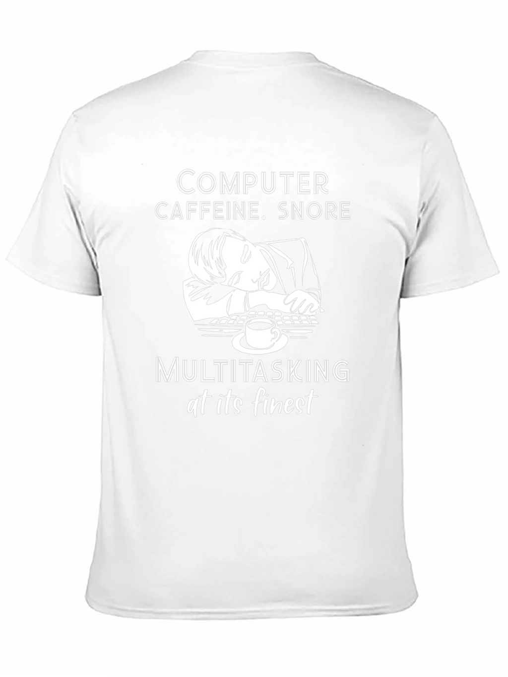 Computer Caffeine Snore T-Shirt