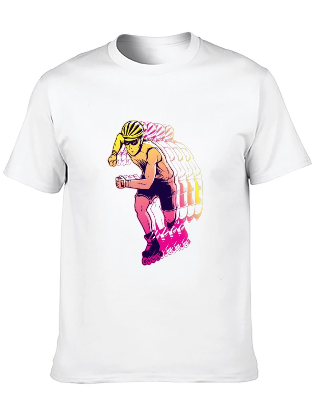Rad Rollerblade Graphic Tee - Black