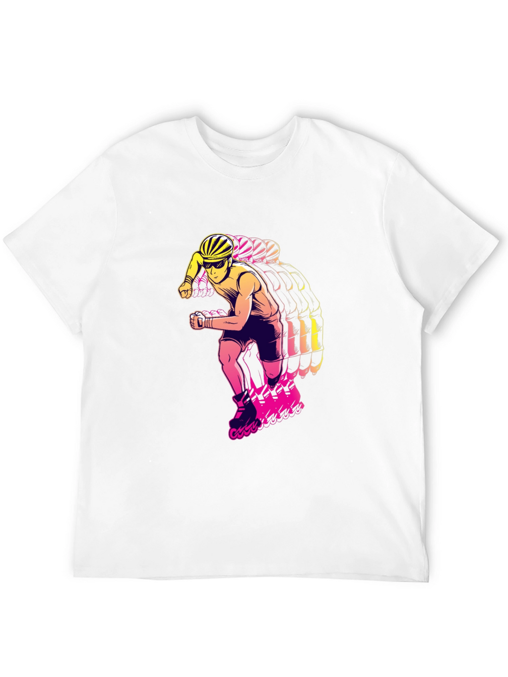 Rad Rollerblade Graphic Tee - Black