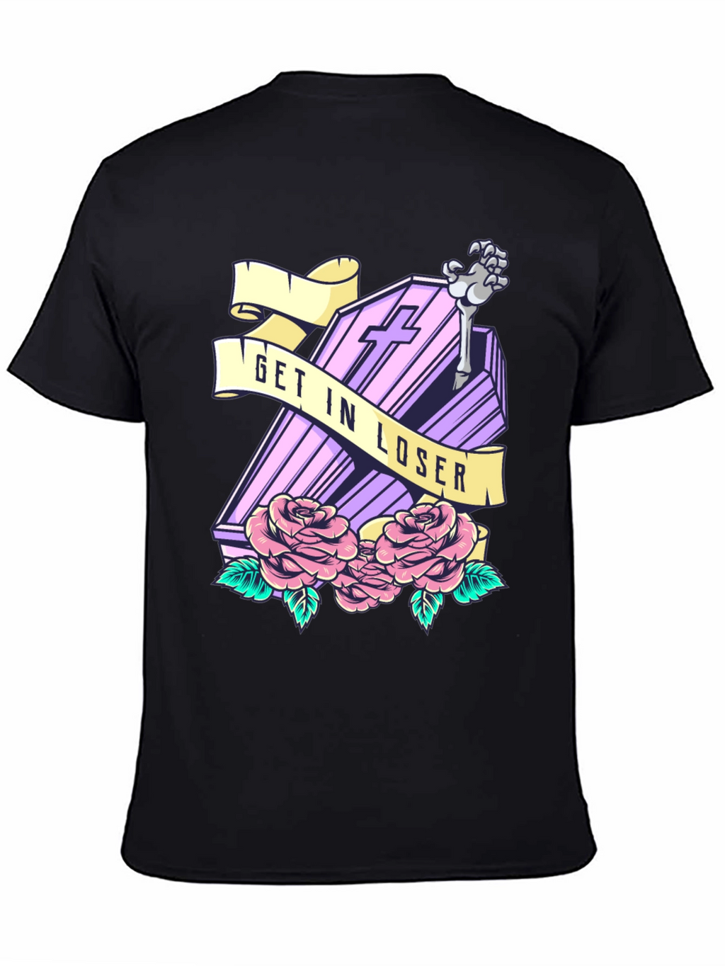 Get In Loser Coffin T-Shirt