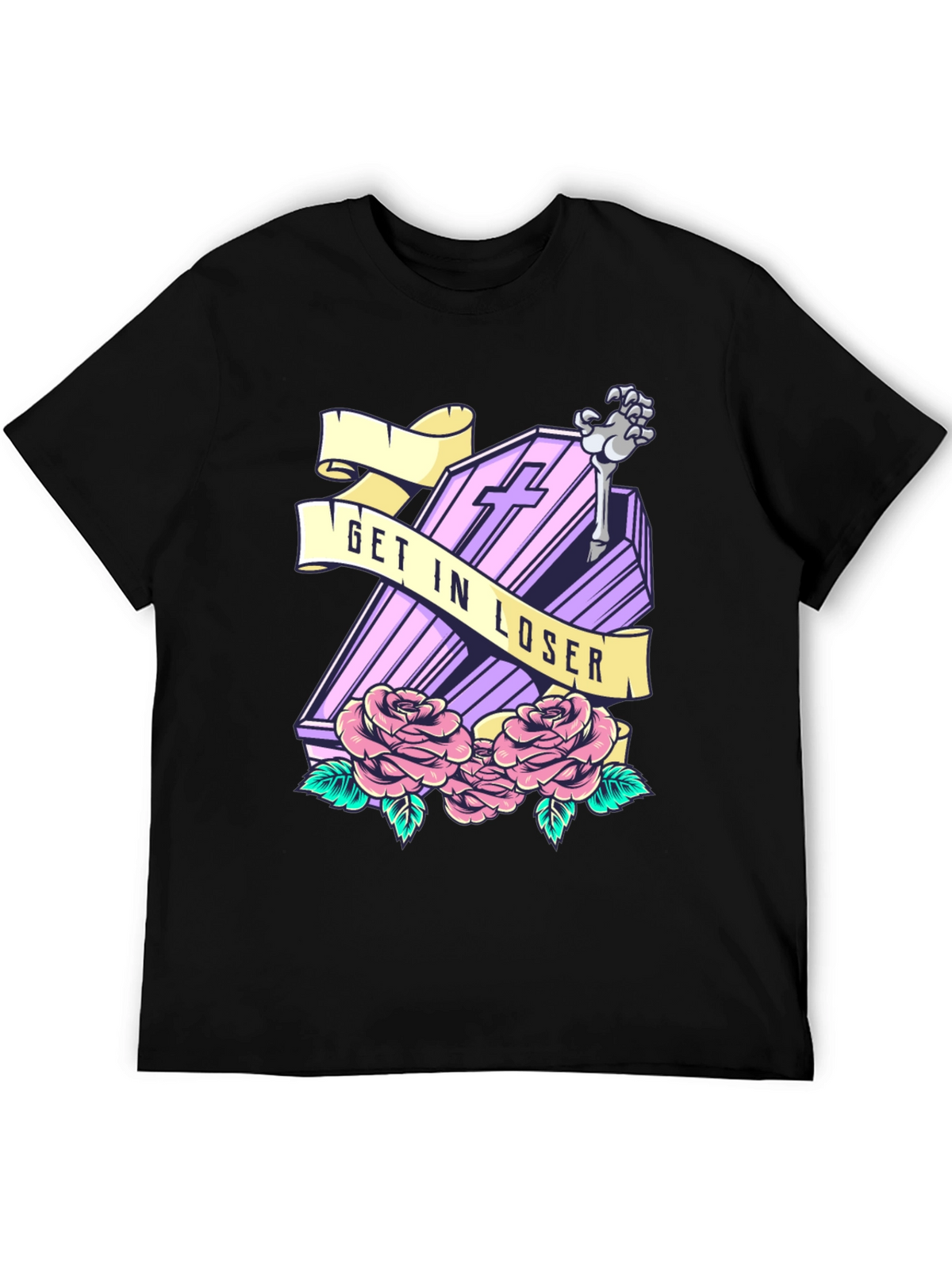 Get In Loser Coffin T-Shirt