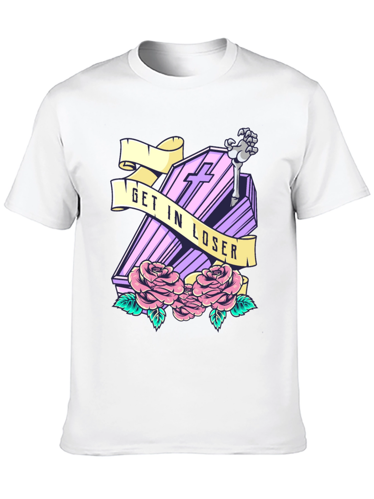 Get In Loser Coffin T-Shirt