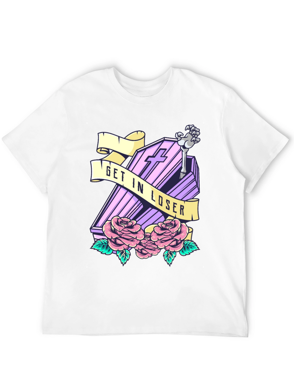 Get In Loser Coffin T-Shirt