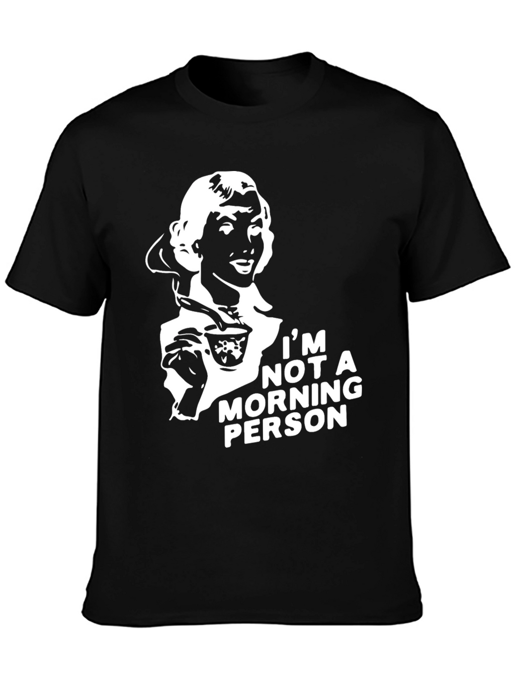 Im Not a Morning Person Graphic Tee