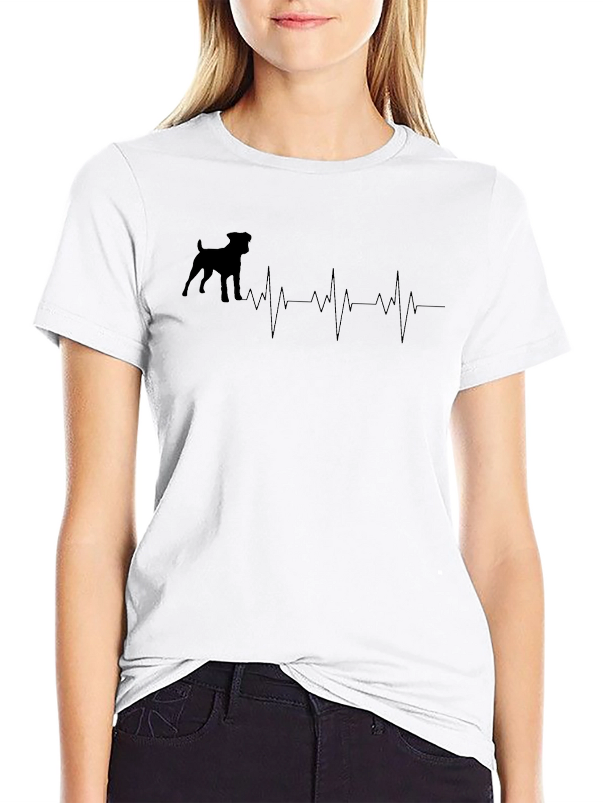 Dog Heartbeat T-Shirt - Love Your Pet!