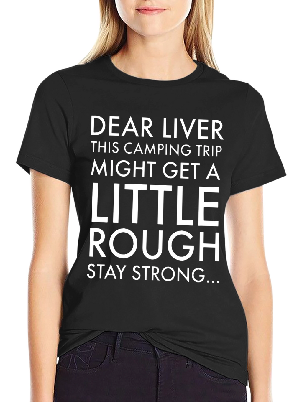 Dear Liver Camping Trip Graphic Tee