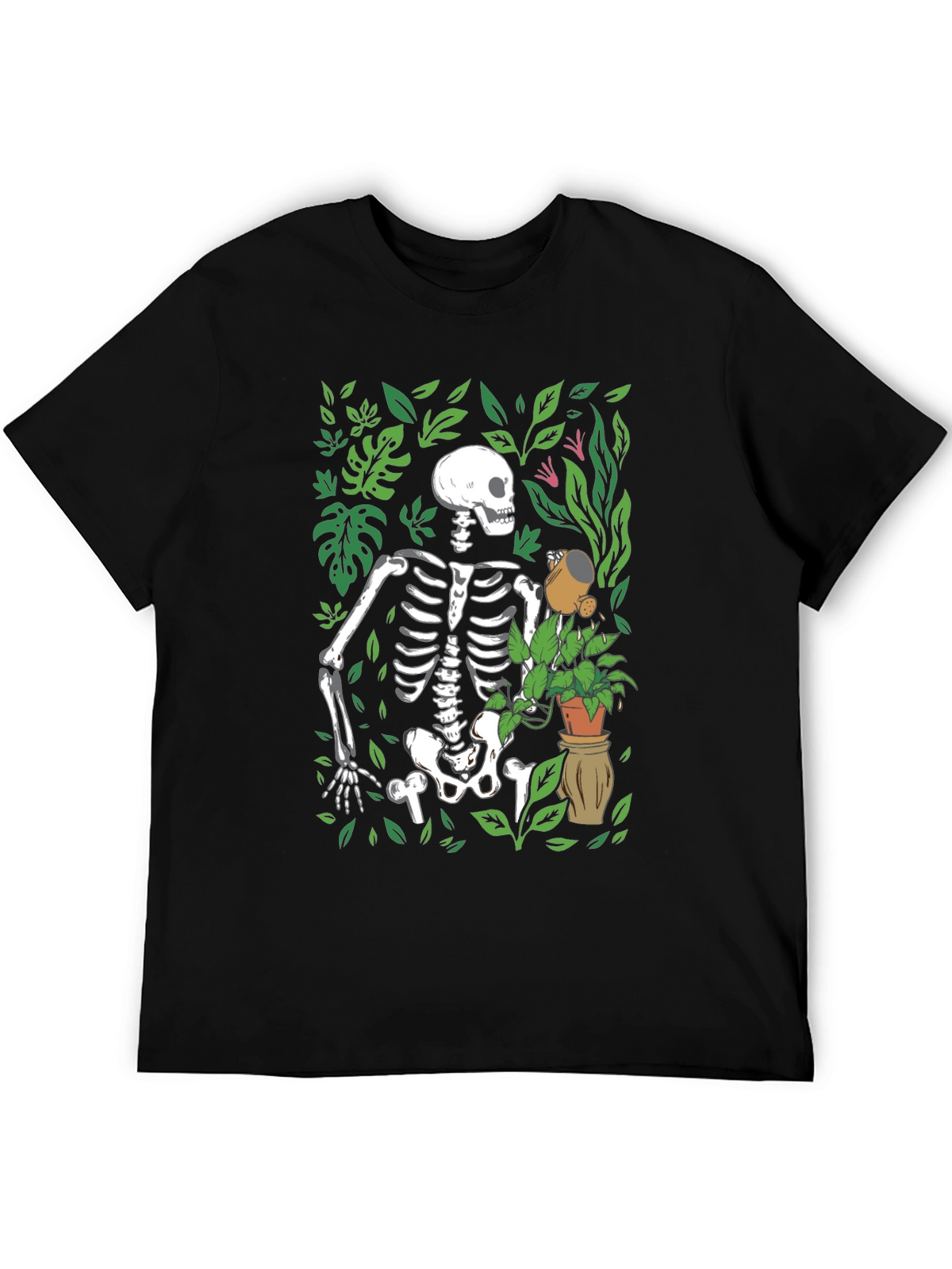 Skeleton Gardener Graphic Tee