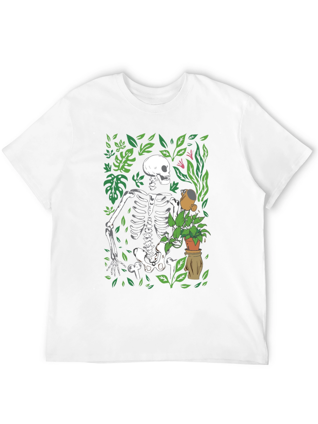 Skeleton Gardener Graphic Tee