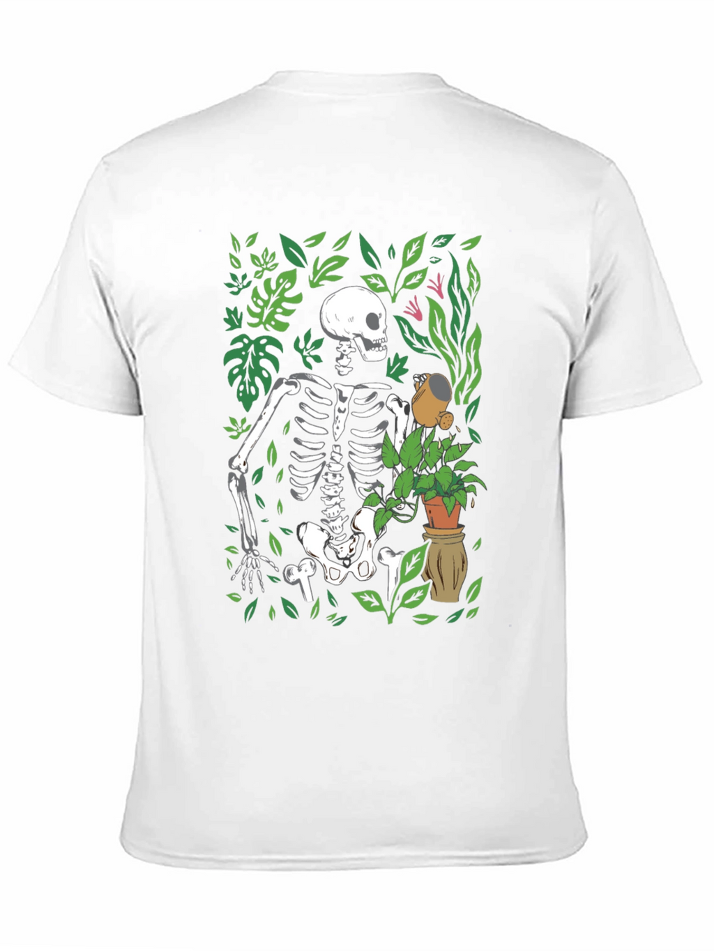 Skeleton Gardener Graphic Tee
