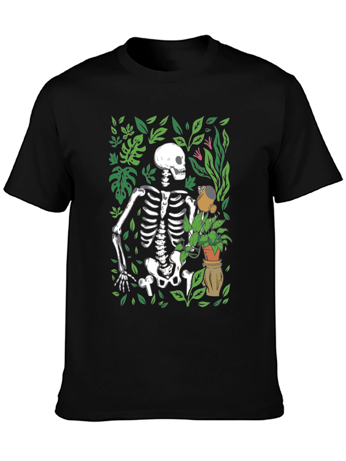 Skeleton Gardener Graphic Tee