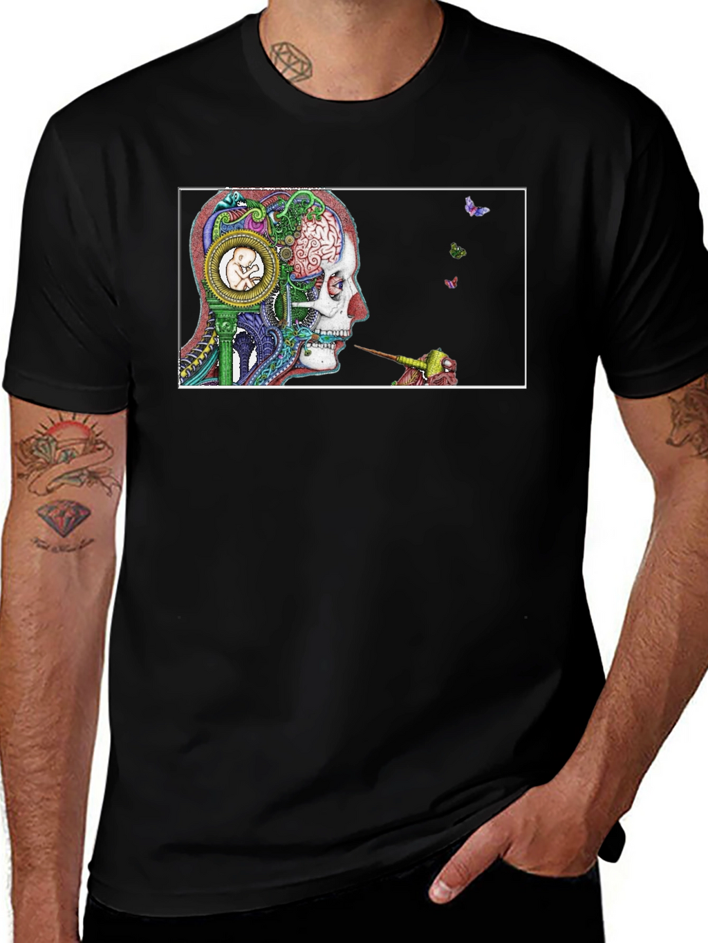 Artistic Mind T-Shirt - Unique Graphic Tee
