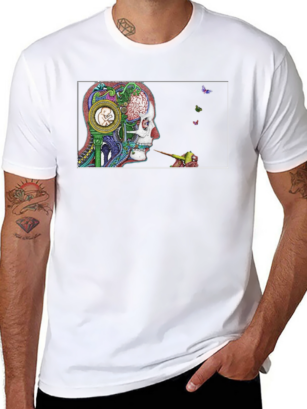 Artistic Mind T-Shirt - Unique Graphic Tee