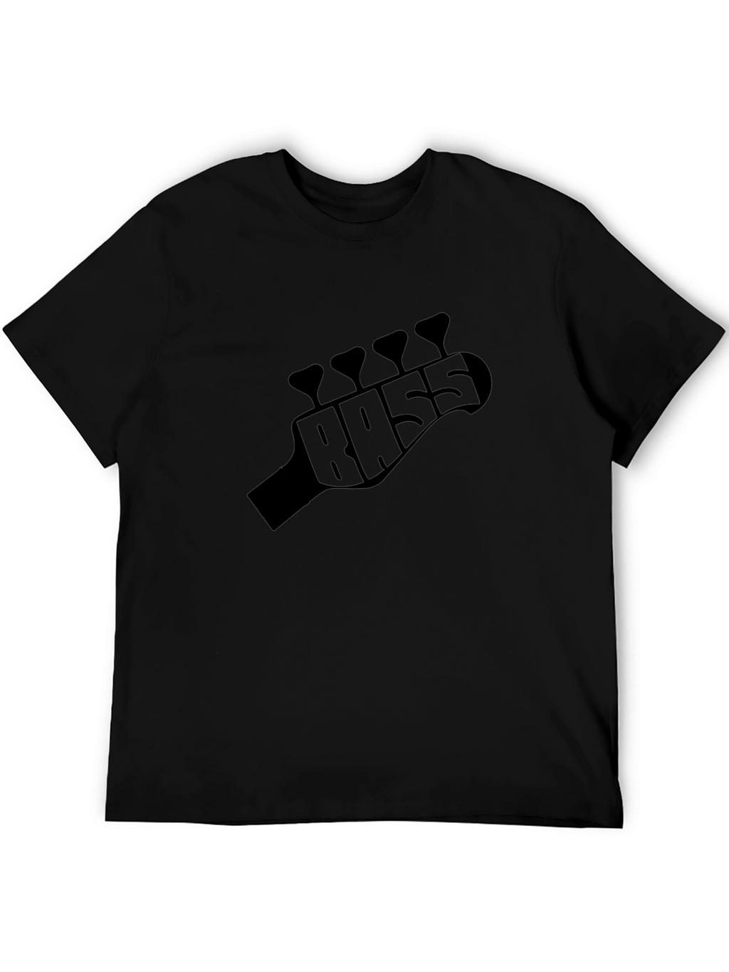 Bass Guitar Headstock T-Shirt - Musician Tee
