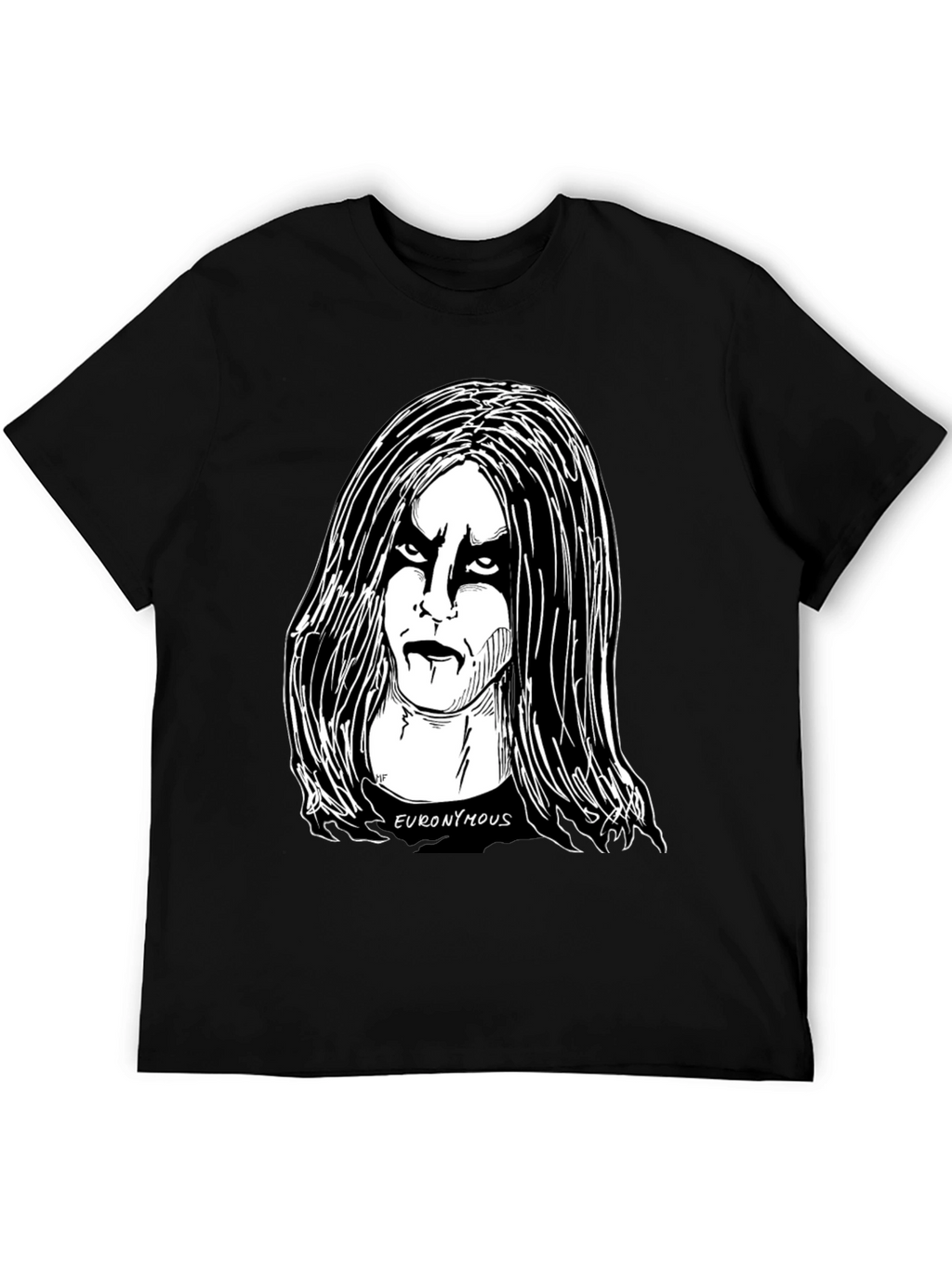 Euronymous Black Metal Graphic Tee
