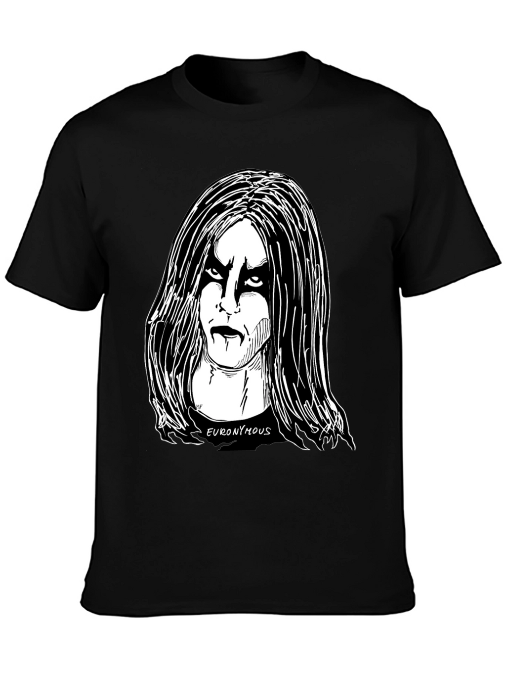 Euronymous Black Metal Graphic Tee