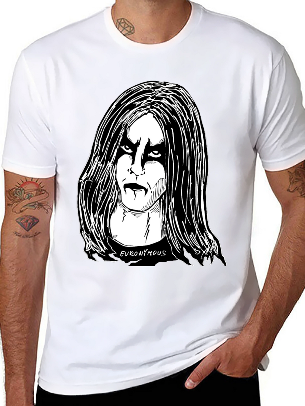 Euronymous Black Metal Graphic Tee