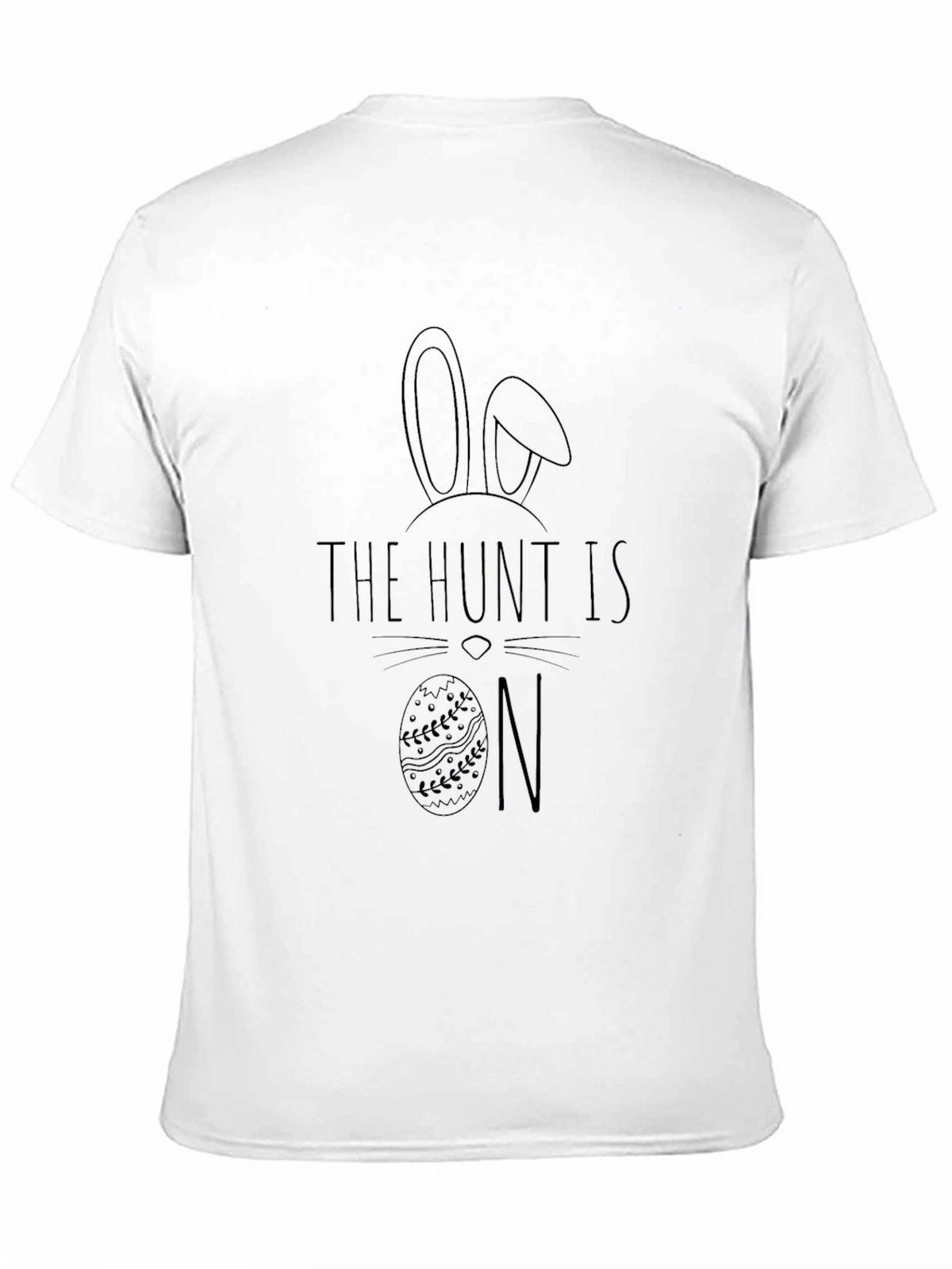 Easter Hunt T-Shirt - Bunny Ears Egg Graphic