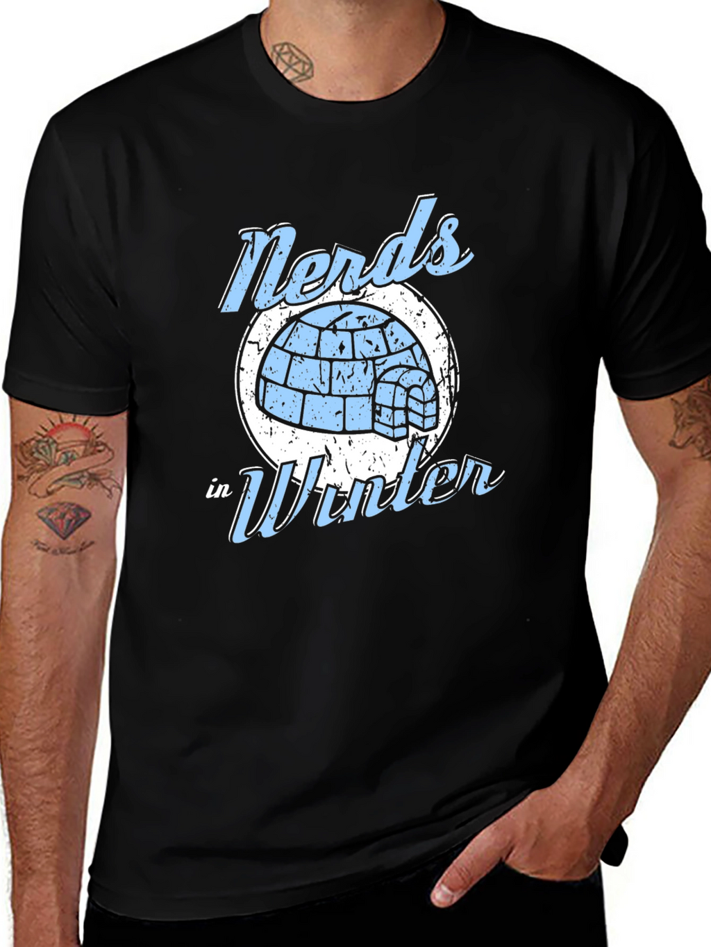 Nerds In Winter Graphic Tee