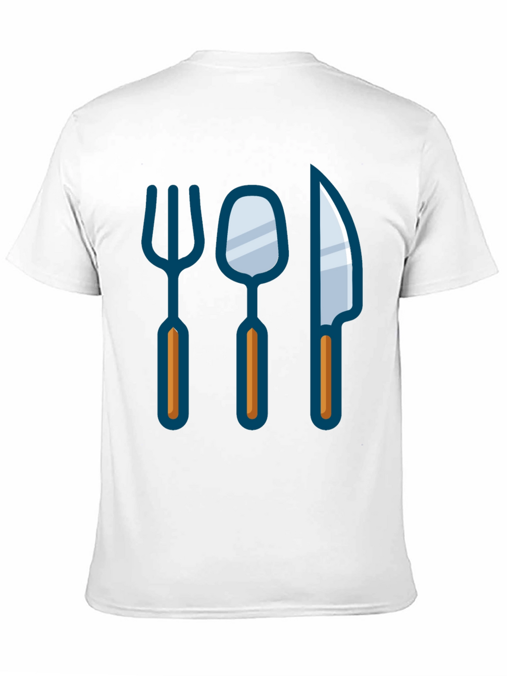 Chefs Utensil Graphic Tee - Kitchen Inspired Design
