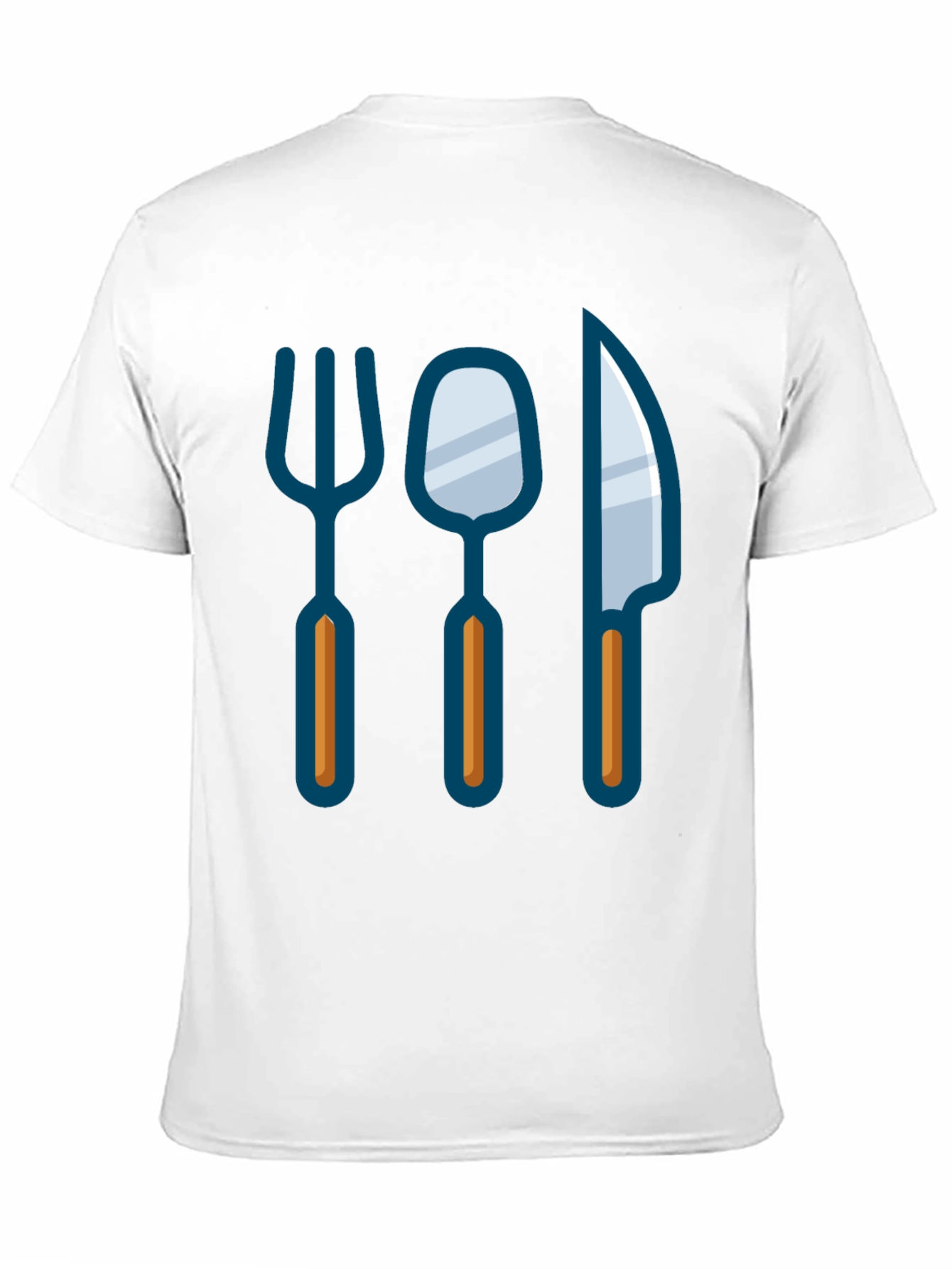 Chefs Utensil Graphic Tee - Kitchen Inspired Design