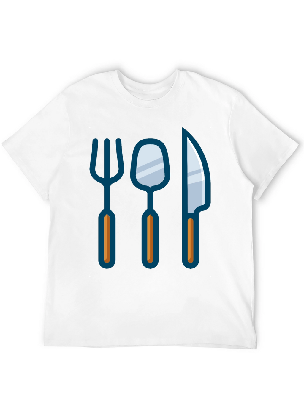 Chefs Utensil Graphic Tee - Kitchen Inspired Design