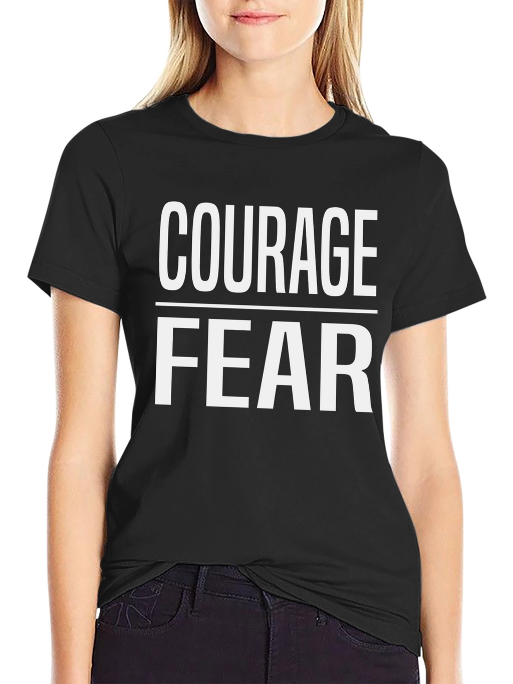 Courage Over Fear Graphic Tee