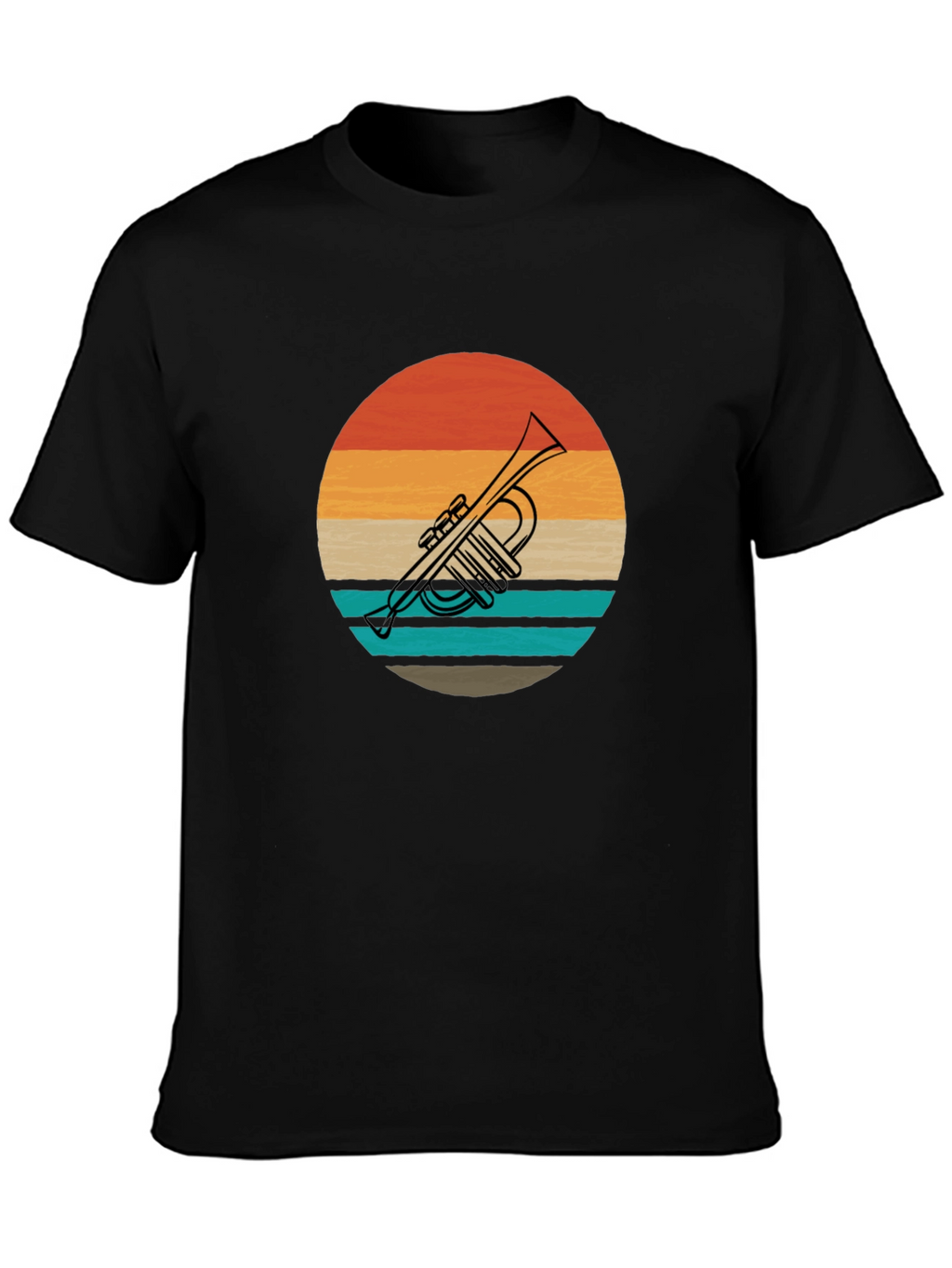 Retro Trumpet Graphic Tee