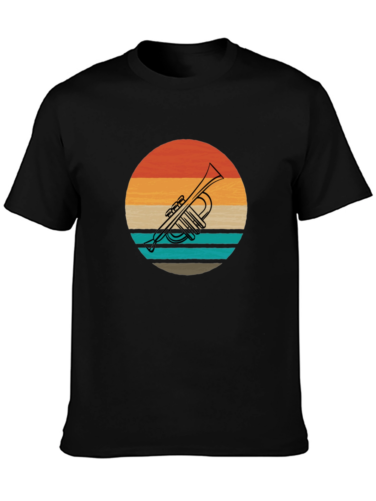 Retro Trumpet Graphic Tee